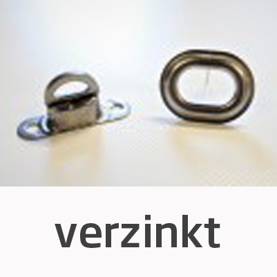 Ösen verzinkt